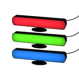 Zuma Line Torp lampka nocna RGB 1x5 W czarna 87308