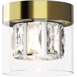 Zuma Line Gem lampa podsufitowa 1x28 W przezroczysta-brązowa C0389-01A-0FD2