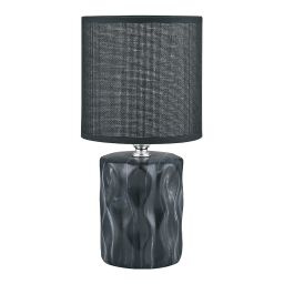 Zuma Line lampa stołowa 1x40 W czarna HS8603-BL