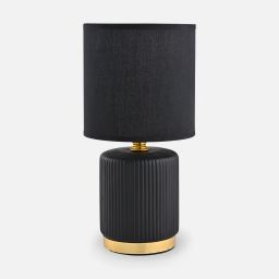 Zuma Line lampa stołowa 1x40 W czarna HS8720-BL