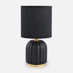 Zuma Line lampa stołowa 1x40 W czarna HS8723-BL