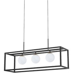 Zuma Line Piro lampa wisząca 3x9 W czarna MD3115-3-3BT