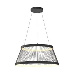 Zuma Line Balu lampa wisząca 1x57 W czarna MD3328-2M-3BT