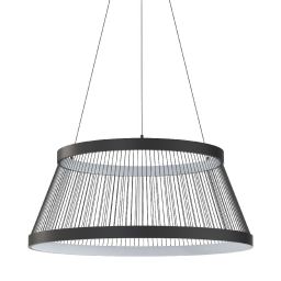 Zuma Line Balu lampa wisząca 1x57 W czarna MD3328-2M-3BT