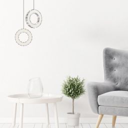 Zuma Line Girona lampa wisząca 1x10 W stal MD3713-1-3CT