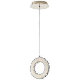 Zuma Line Girona lampa wisząca 1x10 W przezroczysta MD3713-1-3GT