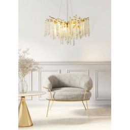 Zuma Line Dijon lampa wisząca przezroczysta MD3720-1-EGN