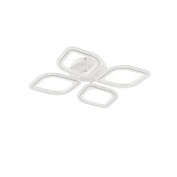 Zuma Line Illumia lampa podsufitowa 1x30 W biała-chrom MS236040R-WH