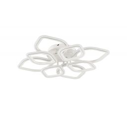 Zuma Line Illumia lampa podsufitowa 1x75 W biała-chrom MS236180R-WH