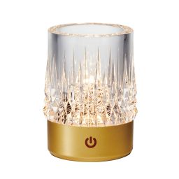 Zuma Line Crystal lampa stołowa 1x1 W złota NHTD-N08-G