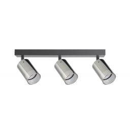 Zuma Line Ren lampa podsufitowa 3x50 W czarna-szara OB-2211BD-3-BK