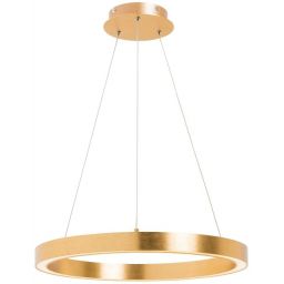 Zuma Line Carlo lampa wisząca 1x30W LED złoty szczotkowany PL200910-500-GD