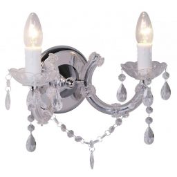 Zuma Line Magnolia kinkiet 2x40W przezroczysty RLB94016-2A