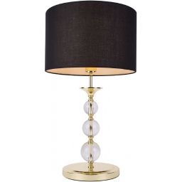 Zuma Line Rea lampa stołowa 1x60 W czarna RLT93163-1GB