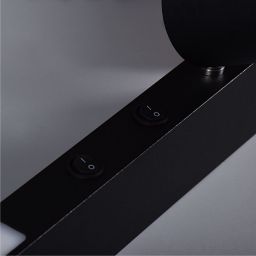 Zuma Line Mannari kinkiet 1x5 W czarny W230757202