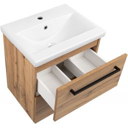 Astor Aster umywalka z szafką 51 cm dąb AM-ATU-502-0N