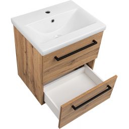 Astor Aster umywalka z szafką 51 cm dąb AM-ATU-502-0N