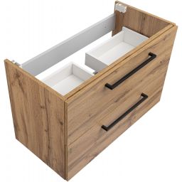 Astor Aster umywalka z szafką 81 cm dąb wotan AM-ATU-810-2N