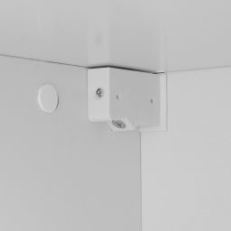 Astor Bryza szafka 35x35x153 cm boczna stojąca biała AM-BZS-350-07