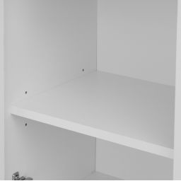 Astor Bryza szafka 35x35x153 cm boczna stojąca biała AM-BZS-350-07