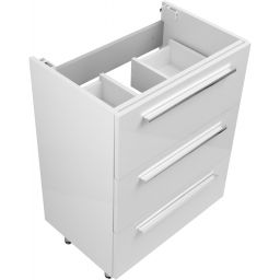 Astor Bryza umywalka z szafką 61 cm białą AM-BZU-600-27