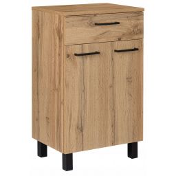 Astor Diuna Wotan szafka 50x35x84 cm podumywalkowa stojąca dąb AM-LUC-150-2N