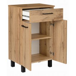 Astor Diuna Wotan szafka 50x35x84 cm podumywalkowa stojąca dąb AM-LUC-150-2N