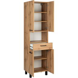 Astor Lupo Wotan szafka 50x35x180 cm boczna stojąca dąb AM-LUC-250-0N