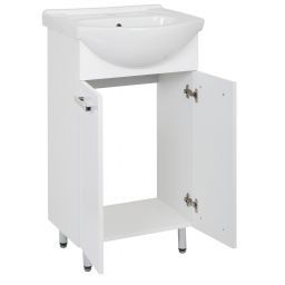 Astor Lupo umywalka z szafką 46 cm białą AM-LUD-453-27