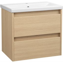 Astor Aria umywalka z szafką 61 cm dąb AM-OTI-602-MW