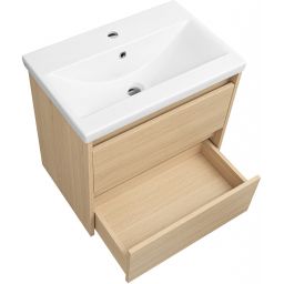 Astor Aria umywalka z szafką 61 cm dąb AM-OTI-602-MW