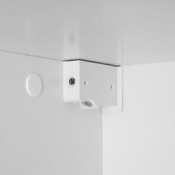 Astor Tania szafka 35x35x158 cm boczna stojąca biała AM-TNS-350-07