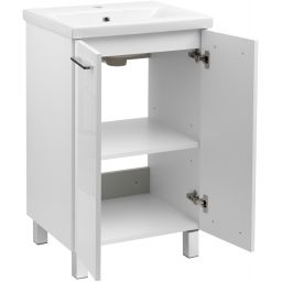 Astor Tania umywalka z szafką 51 cm białą AM-TNU-500-27