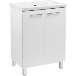 Astor Tania umywalka z szafką 61 cm białą AM-TNU-600-27