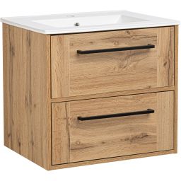 Astor Vivien umywalka z szafką 61 cm dąb AM-VNU-600-02