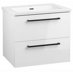 Astor Mona umywalka z szafką 60 cm białą AM-ZTE-004-27