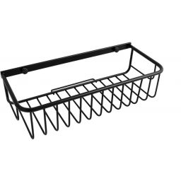 AWD Interior półka łazienkowa wisząca czarny mat AWD02081814