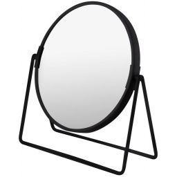 AWD Interior lusterko kosmetyczne 19,5x21,3 cm okrągłe czarny AWD02091468