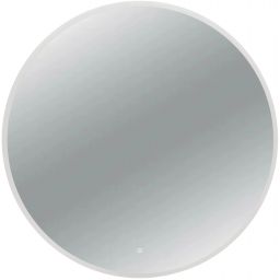 Balneo Moon lustro 60x60 cm okrągłe z oświetleniem z matą grzewczą biały L0101020401-1