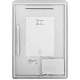 Balneo Lumin lustro 50x70 cm prostokątne z oświetleniem z matą grzewczą L0201020401-7