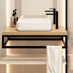 Baltica Design Bente konsola podumywalkowa 60x35x19 cm czarna