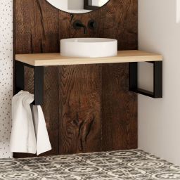 Baltica Design Liv konsola podumywalkowa 60x35x30 cm czarna