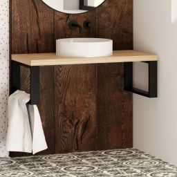 Baltica Design Liv konsola podumywalkowa 75x35x30 cm czarna