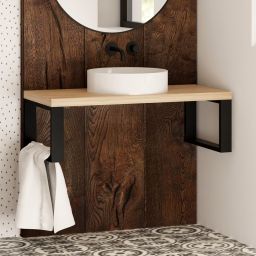 Baltica Design Liv konsola podumywalkowa 75x43x30 cm czarna