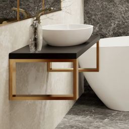 Baltica Design Liv konsola podumywalkowa 100x40x28 cm czarna