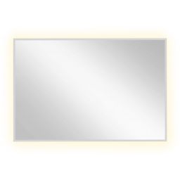 Baltica Design Tiny Border Straight lustro 60x90 cm prostokątne z oświetleniem biały