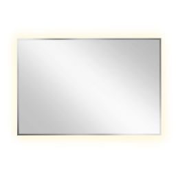 Baltica Design Tiny Border Straight lustro 60x90 cm prostokątne z oświetleniem srebrny