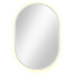 Baltica Design Tiny Border Pastille lustro 95x40 cm z oświetleniem LED białe barwa ciepła