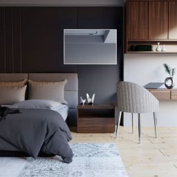 Baltica Design Tiny Border Straight lustro 60x90 cm prostokątne biały