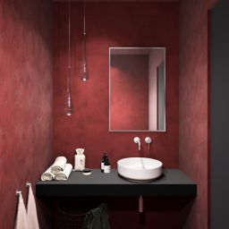 Baltica Design Tiny Border Straight lustro 90x60 cm prostokątne srebrny